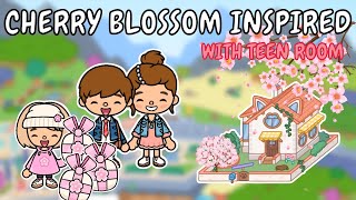 🌸 Cherry Blossom Inspired 🌸 Fluffy Friends Makeover 🫶 Toca Boca House Ideas 😍 TOCA GIRLZ