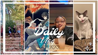 daily vlog!☕️ : Nintendo switch lite unboxing, hanging out w/friends, Barnes and nobles📚 + stormy!