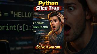 Python String Slice Out of Range Trap😈 in Tamil | #65 #shortsfeed #shorts