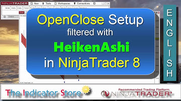 OpenClose Setup smoothed by HeikenAshi on NinjaTrader 8