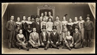 1911 Wedding Looks Perfect — Until You Notice Bride Has No Reflection