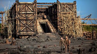 ӘЛЕМДІ ТОПАН СУ БАСЫП АҚЫРЗАМАН БОЛДЫ, ТЕК БІР АДАМ ҮЛКЕН КЕМЕ ЖАСАЙДЫ...//Кино Шолу