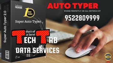 AutoTyper for RT Notepad++ or Notepad RTX /NOTEPAD GTX /StartTXT/VNCP