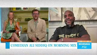 Comedian Ali Siddiq on Morning Mix