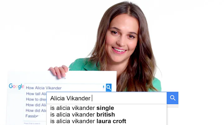 Alicia Vikander Answers the Web's Most Searched Qu...