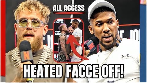 ALL ACCESS: Jake Paul vs. Anthony Joshua Face 2 Face Interview | Full Episode