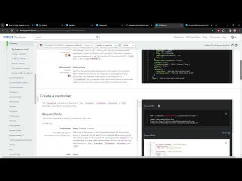 Using Quickbooks API