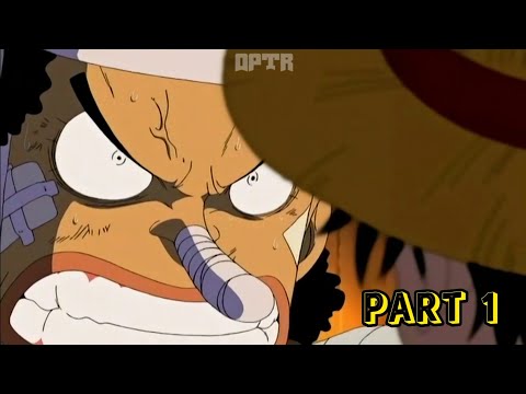 Luffy vs Usopp part 1 [ Usopp tayfadan ayrılıyor ] • Türkçe altyazılı