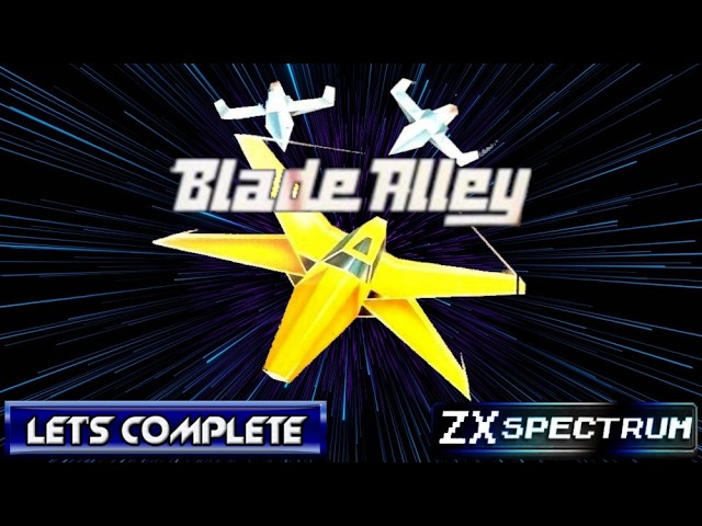 LET'S COMPLETE: BLADE ALLEY (ZX SPECTRUM - With Commentary) - YouTube