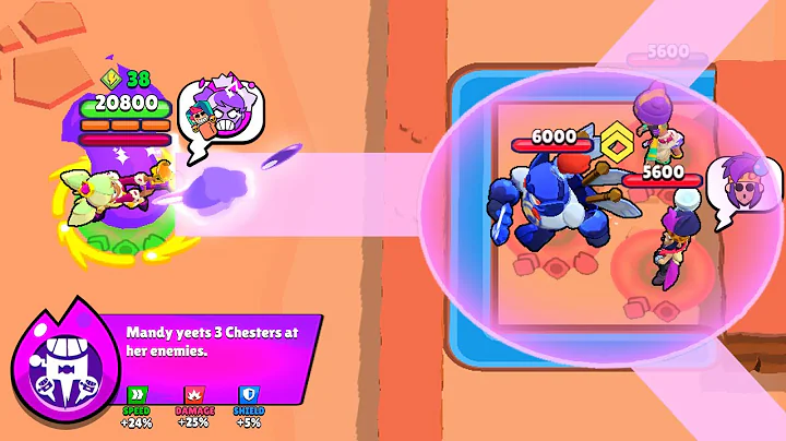 MANDY'S OP HYPERCHARGE TROLL = GAME OVER! 😆 Brawl Stars 2025 Funny Moments & Wins & Fails ep.1846