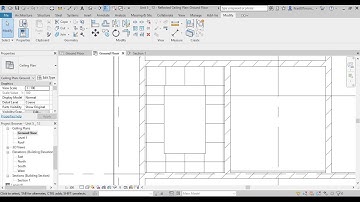 Revit Architecture - Unit 5_12 Creating a Basic Ceiling