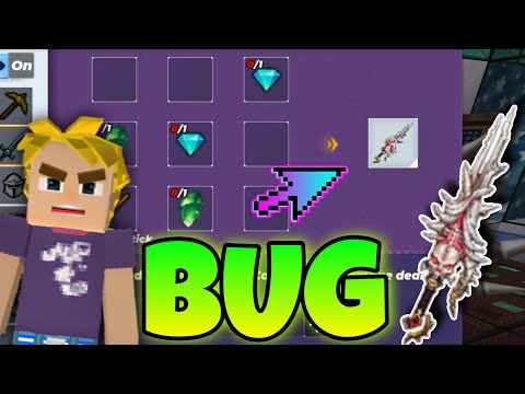 New SKELETAL SWORD RECIPE in SkyBlock Blockman go