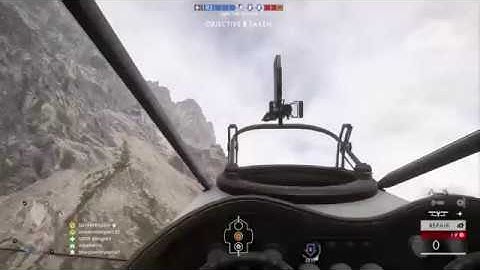 Firestorm Bomber Kills + Turret Kills at Monte Grappa - Battlefield 1 Gameplay