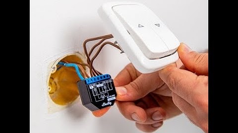 Shelly Plus 2PM WiFi dubbele inbouw schakelaar of rolluik schakelaar