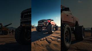 🔥 Realistic Monster Truck Cinematic | 360° Camera Orbit | Engine Start Smoke Effect