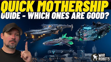 War Robots Late 2024 Mothership Guide - Wat zijn de beste moederschepen?