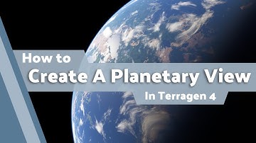 Terragen 4 Basics: Creating a Planetary View