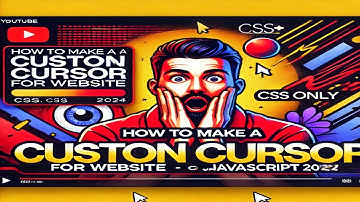 Create A Stylish Cursor For Website Using CSS & JavaScript - 2024 Tutorial | codewithcode