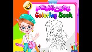 Princess Coloring Book| Coloring games for girls  Android apps for girls screenshot 4