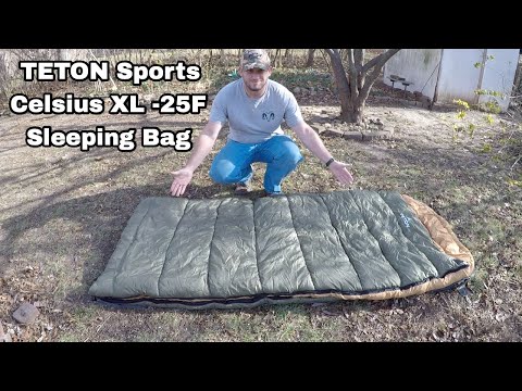TETON Sports Celsius XL -25F Sleeping Bag (Review Kinda)