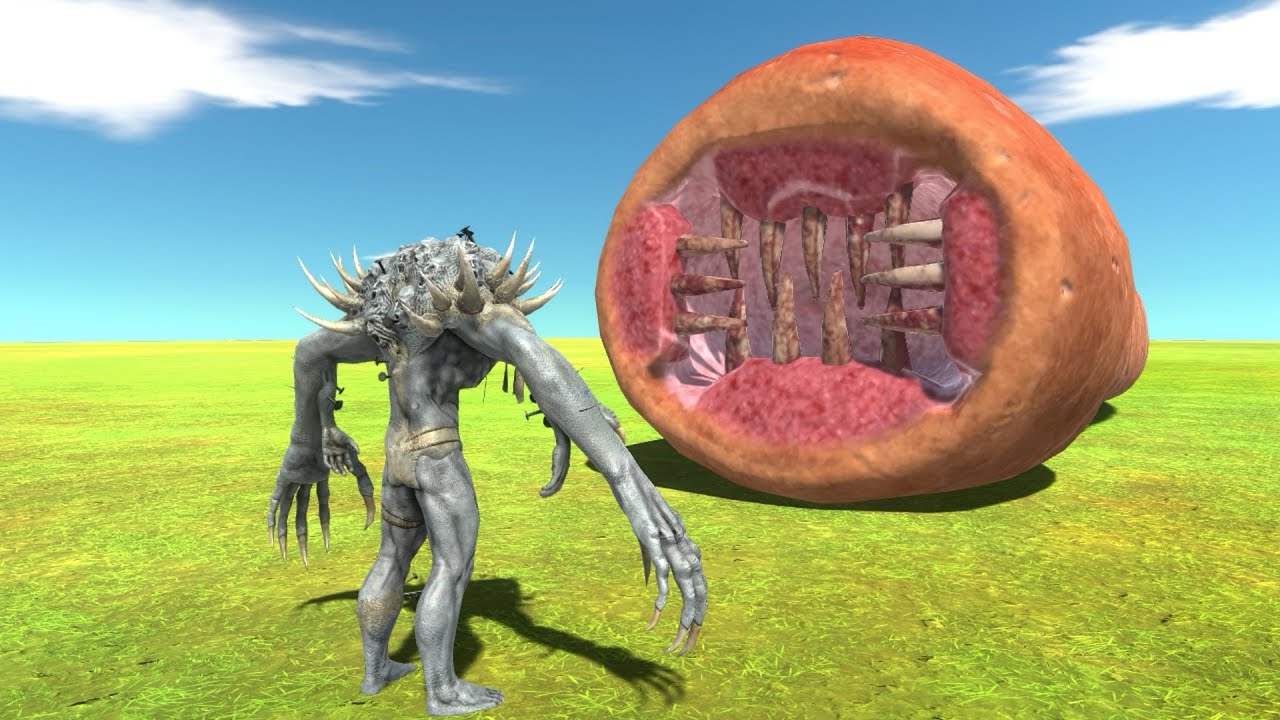 Tiny Scourge VS Giant Invertebrates And Carnivorous Worms - Animal Revolt Battle Simulator