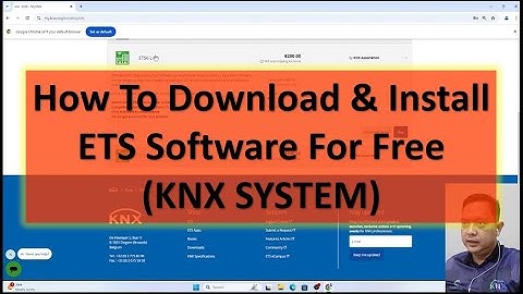 KNX System How to Download and Install ETS Software for free | Electrical Engineering Basics