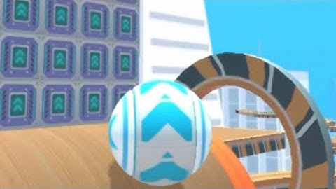 SKY ROLLING BALL 3D All Levels Gameplay IOS (Levels 51- 53).