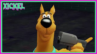 Scooby Doo has a gun