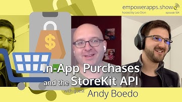 In-App Purchases and the StoreKit API with Andy Boedo
