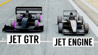Formula Jet Engine GTR vs Formula Jet Engine at Special Stage Route X