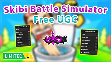[LIMITED UGC] Skibi Battle Simulator | Auto Wins / Rebirth Script