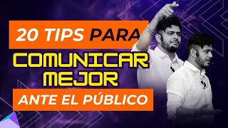 20 Tips para Comunicar mejor ante el público y para negociar - [Aprende a leer a las personas]