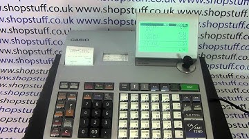 Casio SE-S3000 / PCR-T2100 How To Apply A Sales Discount