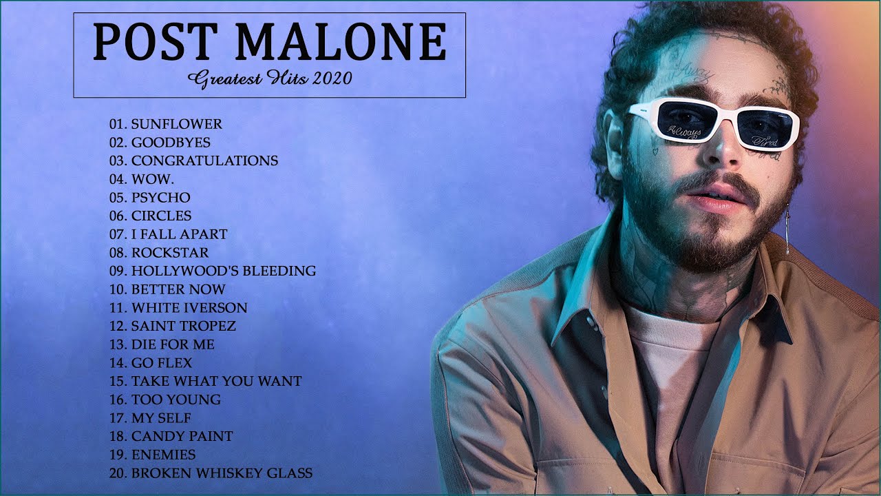 Post Malone Greatest Hits Full Album 2020 - Best Pop Music Playlist ...