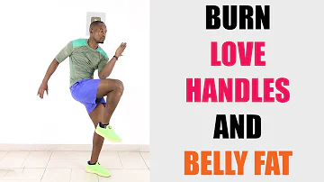 30 Minute Standing Workout to Reduce Love Handles and Belly Fat