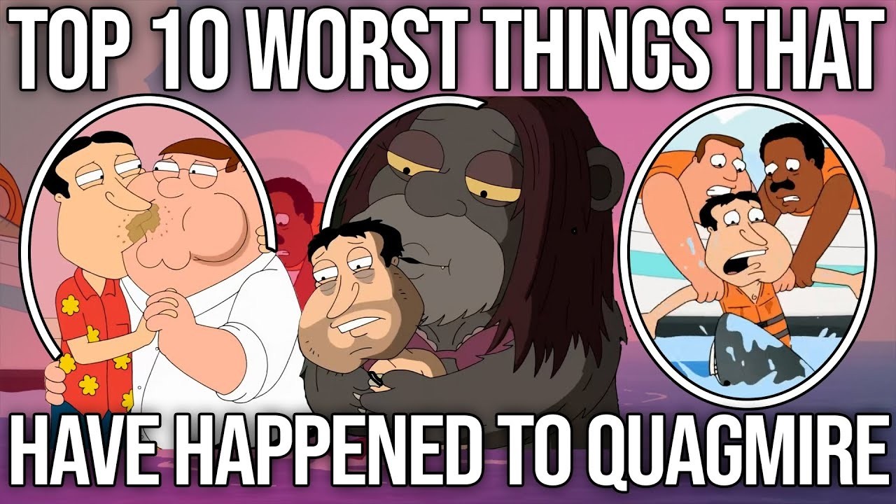 💥 Top 10 Worst Things Quagmire Has Ever Done | Family Guy Countdown
