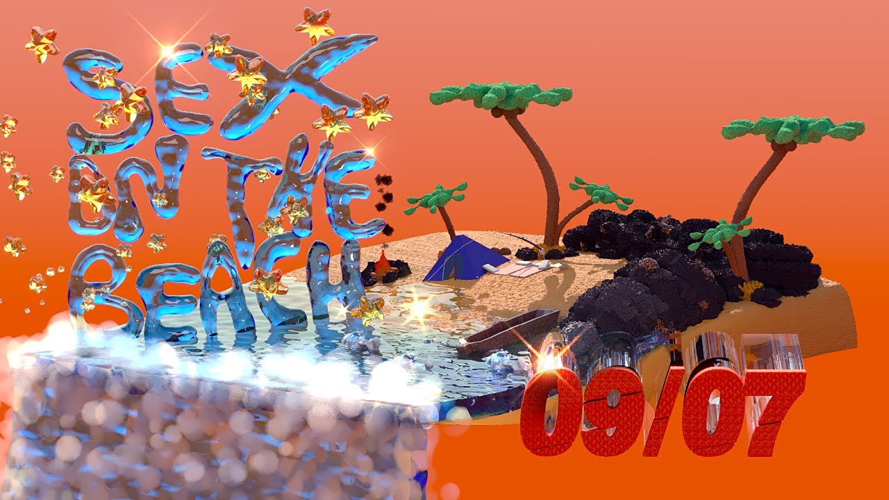 Cinema 4d and Corona render - Timelapse "Sex on the beach"  ART