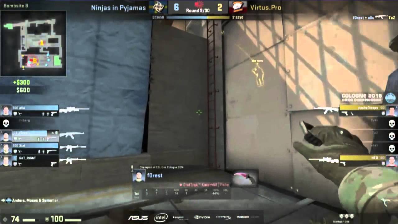 cs go hacks F0rest Excellent 4K And CT Defense - NIP vs Virtus.Pro 22.08.15