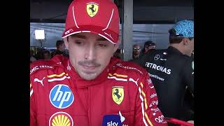 Charles Leclerc post qualifying interview | P4 in Mexico Grand Prix 2024