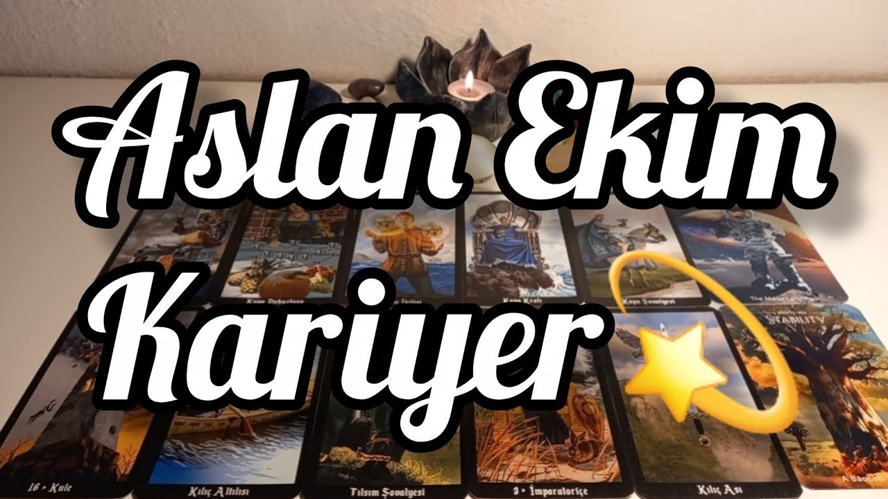 Aslan Burcu Ekim Kariyer💫Yaşam Amacına Yönelik Değerlendirme Yapman Gerekiyor. 