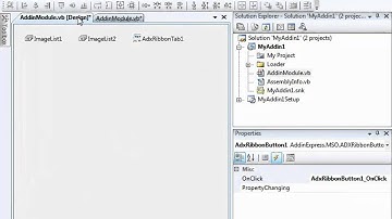Support Office Ribbon & command bars in 1 add-in project (VB.NET, C#)