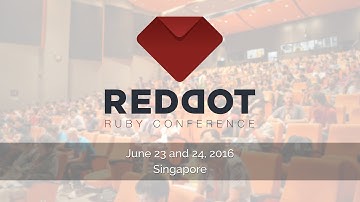 RedDotRubyConf 2016 Live Stream - Day 1