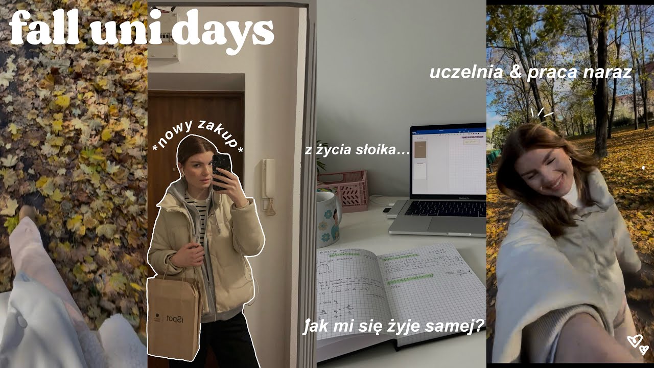 2 DNI Z ŻYCIA SŁOIKA NA STUDIACH 🍂🪞📖
