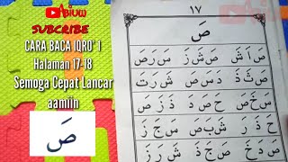 Membaca iqro'1 halaman 17-18 mencermati ...