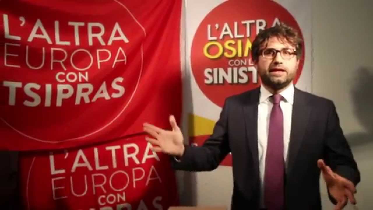 Backstage del messaggio elettorale di Fabio Pasquinelli.