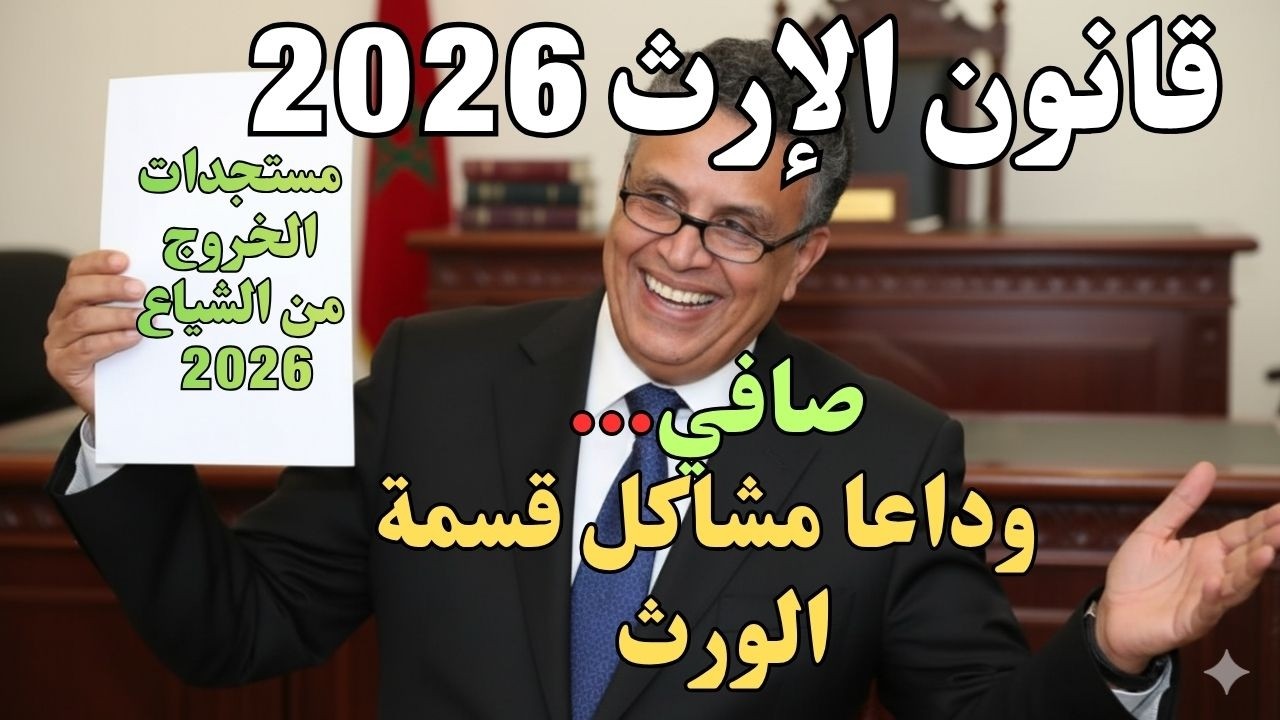 قانون جديد فالإرث! الخروج من الشياع غادي يتبدّل!