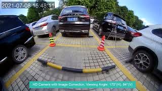 1080P Waterproof 170° Image Correction Automotive Camera