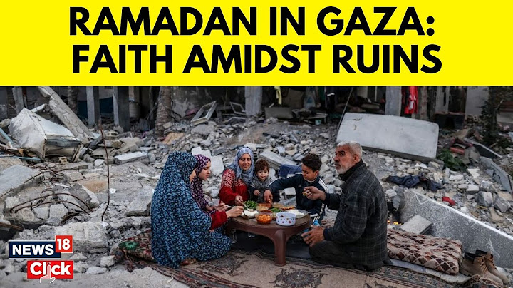 Ramadan 2025 | Gaza War Survivors Mark Another Sombre Ramadan Far From Home | Gaza War | N18G