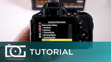NIKON D5500 TUTORIAL | Can I Program my Touch Screen with Different Function Settings?