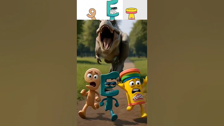 Sprunki OC_ Emoji 66 Phase X E from Alphabet Lore X Play-Doh Walking in the Jungle in Real Life